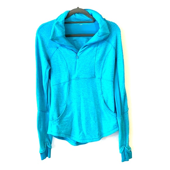 Lululemon blue lightweight exercise jacket!!!! - Picture 4 of 7